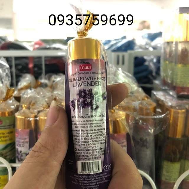 [HCM] Dầu Lăn Hương LAVENDER 8ml