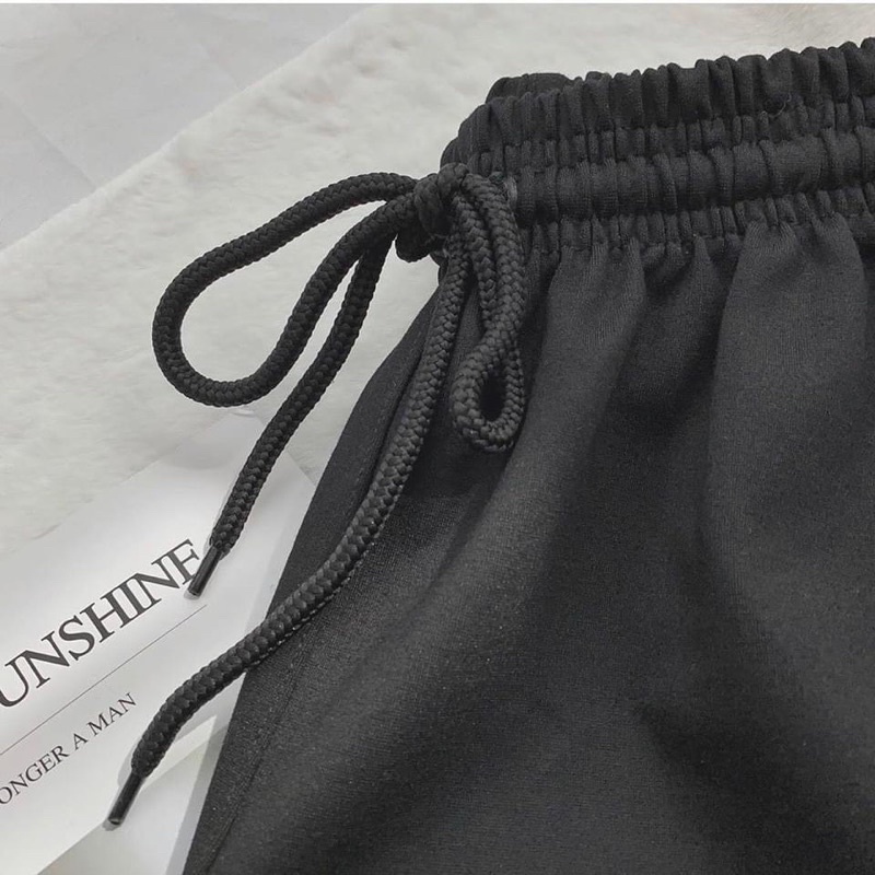 Quần basic thun pici - Nam nữ unisex