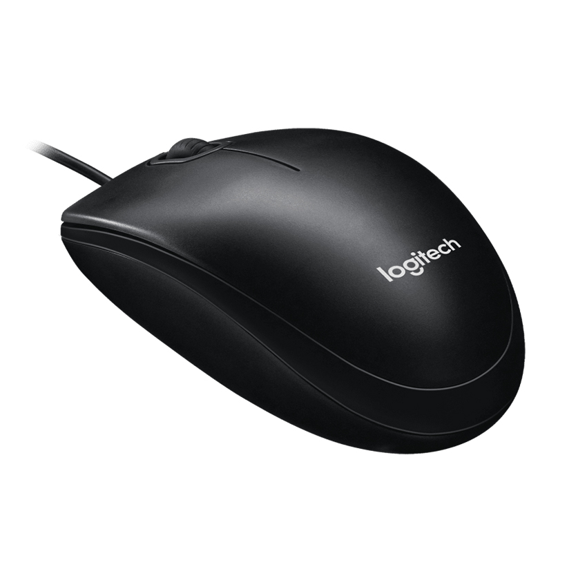Chuột Logitech B100 Black - USB