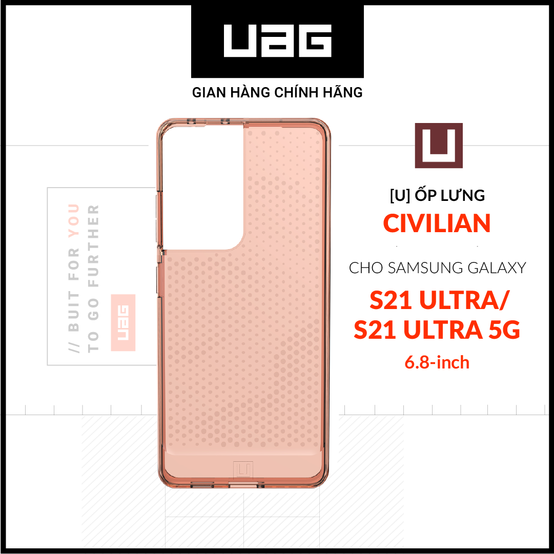 [U] Ốp lưng UAG Lucent cho Samsung Galaxy S21 Ultra/S21 Ultra 5G [6.8-inch]