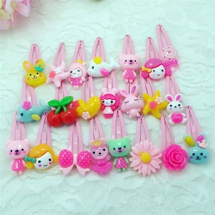 Combo 10 Kẹp Tóc Dễ Thương Cute Cho Bé Gái