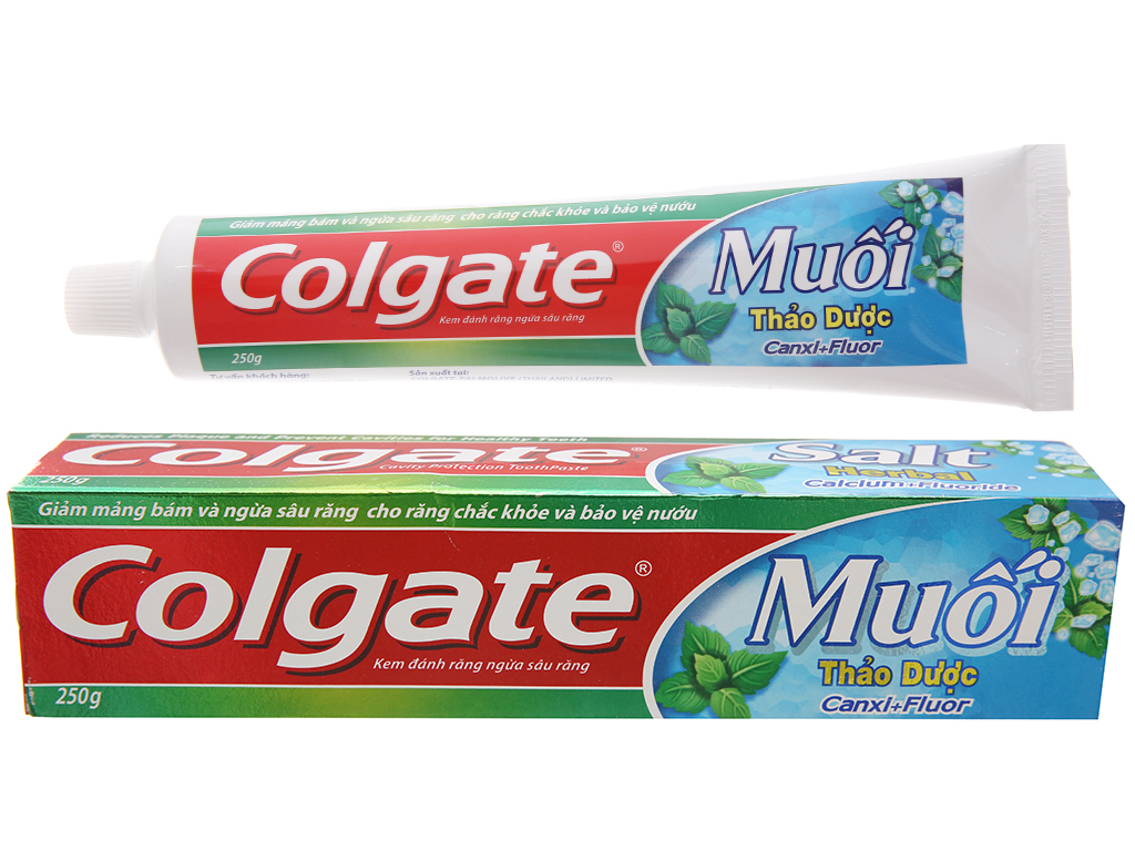 [HCM]Kem đánh răng Colgate muối thảo dược 200g