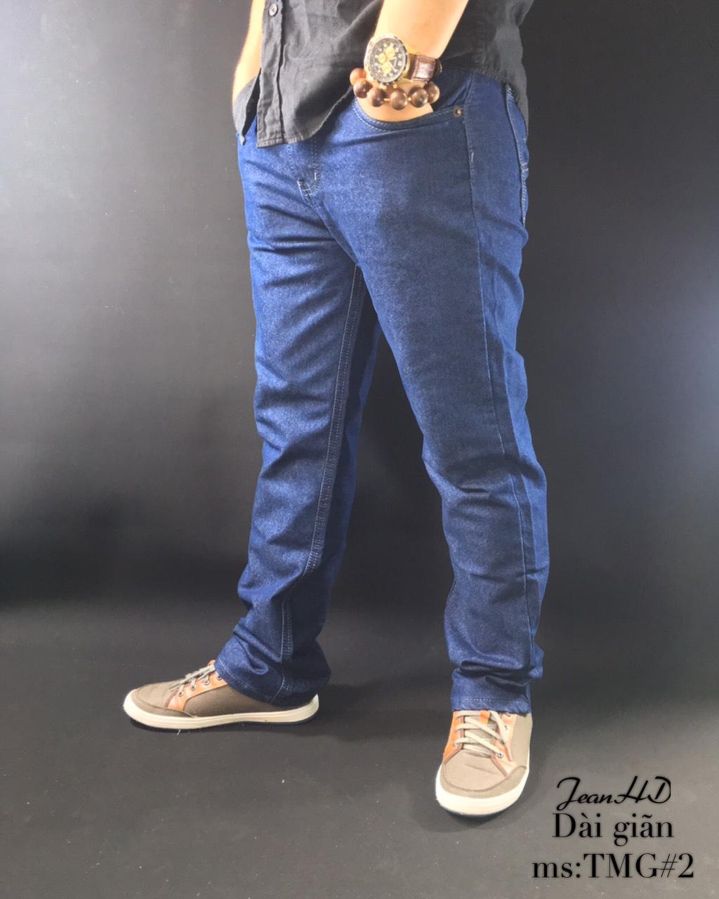 [HCM]QUẦN JEAN GIÃN ỐNG ĐỨNG TMG02