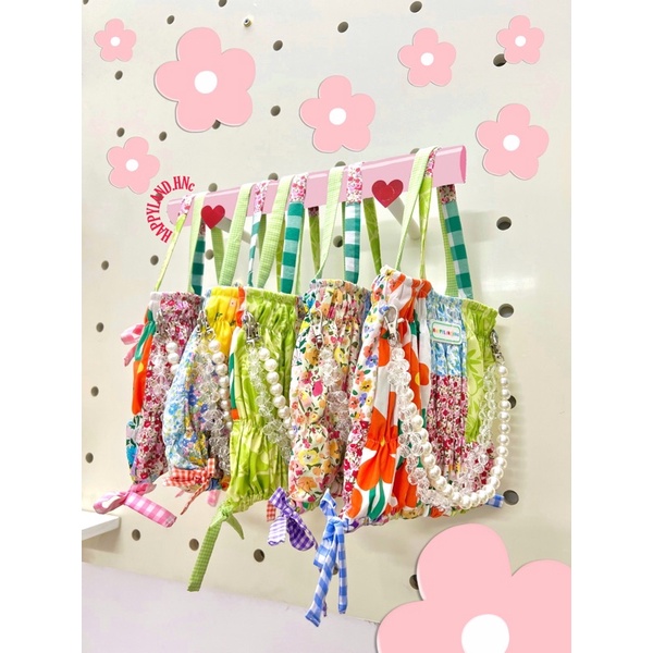 [Nhập LazXuHuong02 giảm 25k cho đơn 199k] Túi vá |  quyền Happyland.hnc