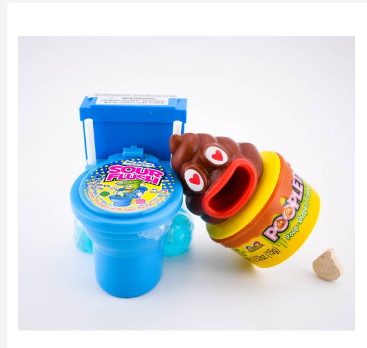 [Siêu Độc] [ComBo] 1Kẹo Bồn Cầu, 1 kẹo đồ chơi Shit bóp Pooplets vị Cola 15gr Mỹ