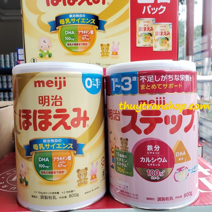 Sữa Meiji Lon Nội Địa Nhật