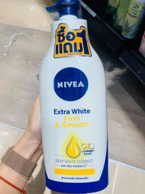 Sữa dưỡng thể Nivea Extra White Thái Lan Màu Vàng