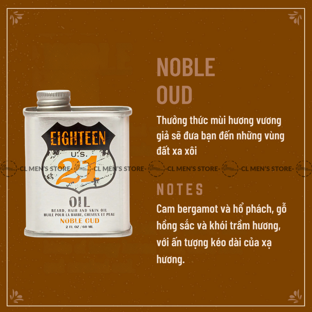 Tinh Dầu Dưỡng Tóc Đa Năng 18.21 Man Made Oil – 4 Mùi hương