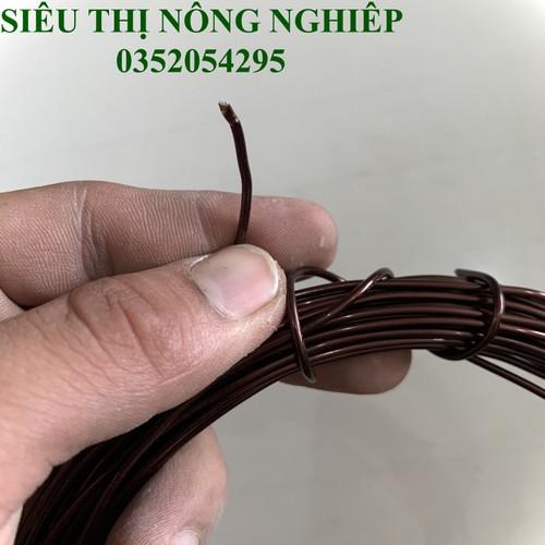 Dây nhôm mạ đồng uốn cây cảnh 1,8ly