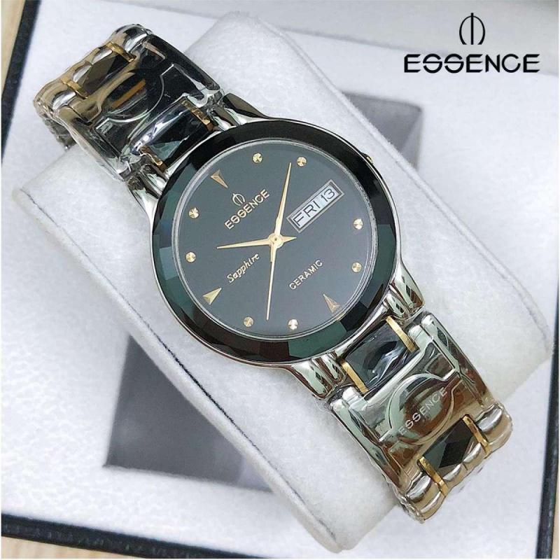 Đồng hồ ESSENCE NAM, kính Saphire, chống nước - Tặng 2 pin thay thế - Casual watch with ESSENCE Style