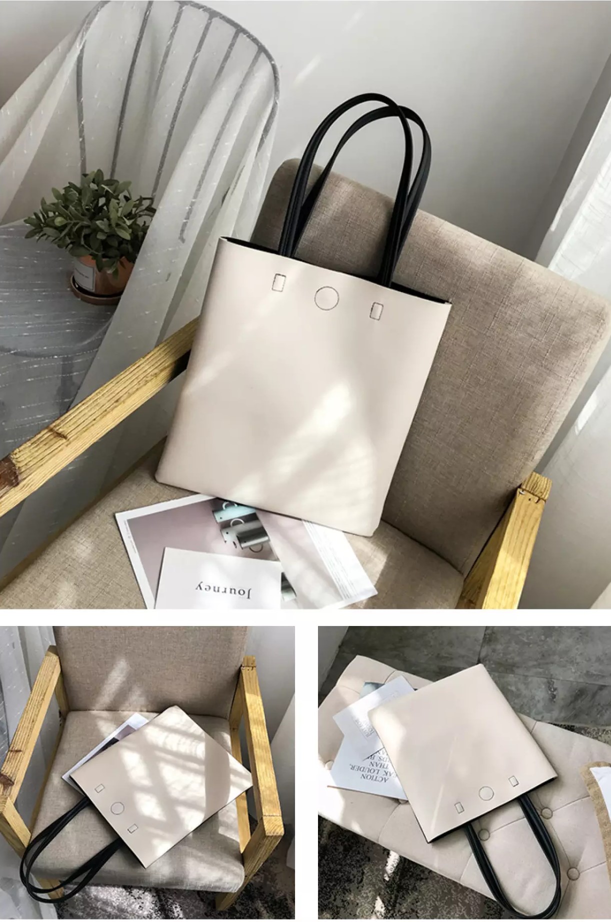 TÚI TOTE DA ĐEO VAI CHO NỮ ĐỰNG VỪA A4