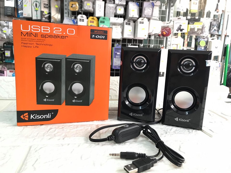 LOA VI TÍNH 2.0 KISONLI T-001