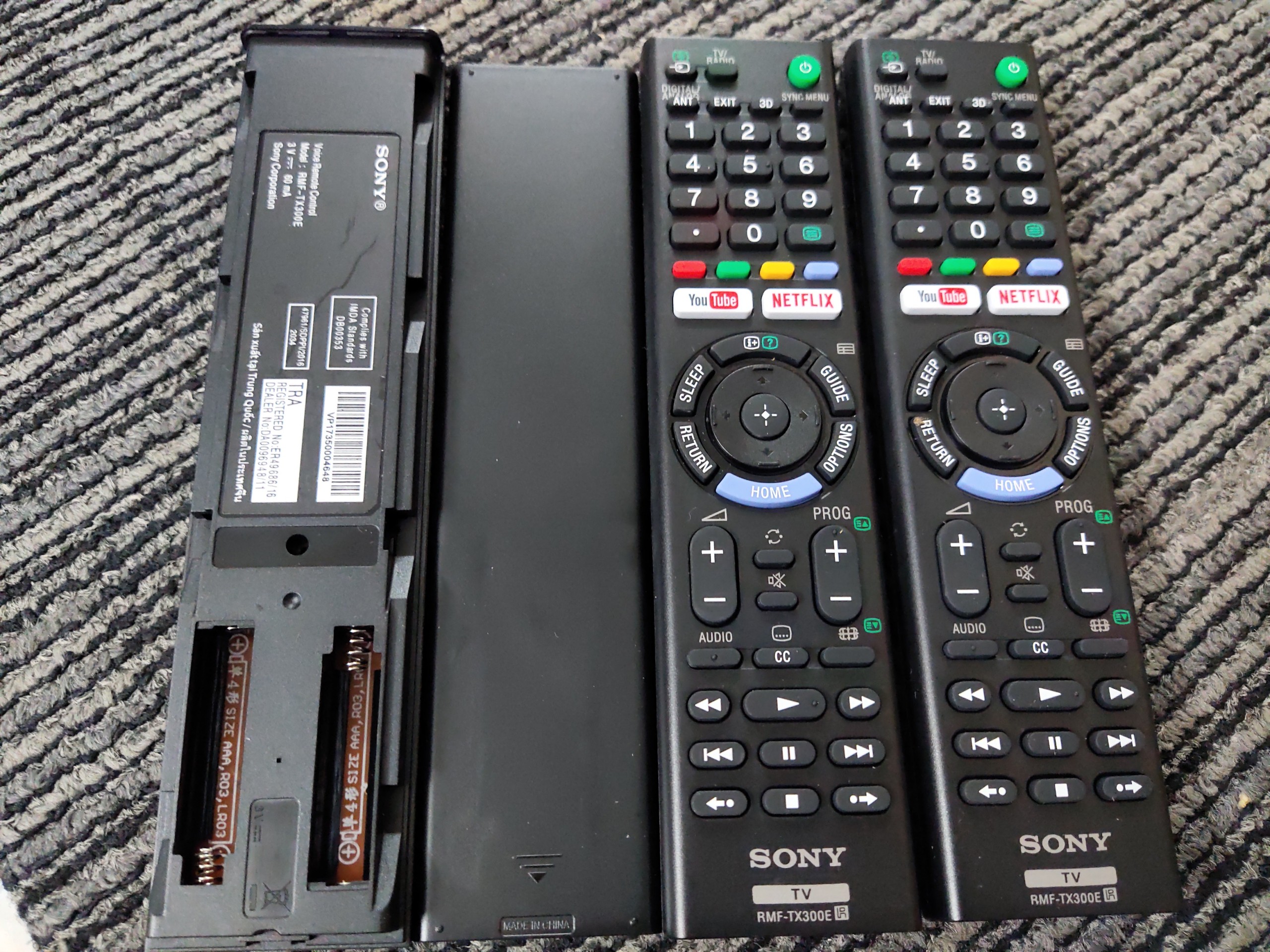 [ LOẠI XỊN ]Điều khiển Sony RMT-tx300E ,phím mềm, nhạy , nhựa chất lượng cao , dùng thay thế tất cả tv SONY , tivi smart intermet, tv 4k, tv androi, plazma