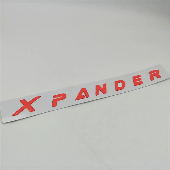 [HCM]Chữ nổi Xpander dán capo xe ô tô (chữ đỏ)