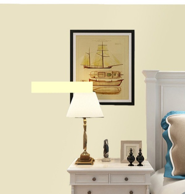 20m decal giấy dán tường trang trí keo sẵn khổ 45cm mẫu vàng nhám