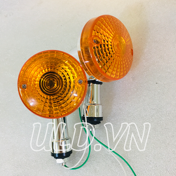 ĐÈN XI NHAN BA BÁNH KIỂU TRÒN
