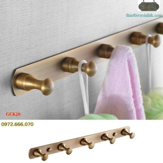 Móc áo bằng đồng GCK20 KANLY