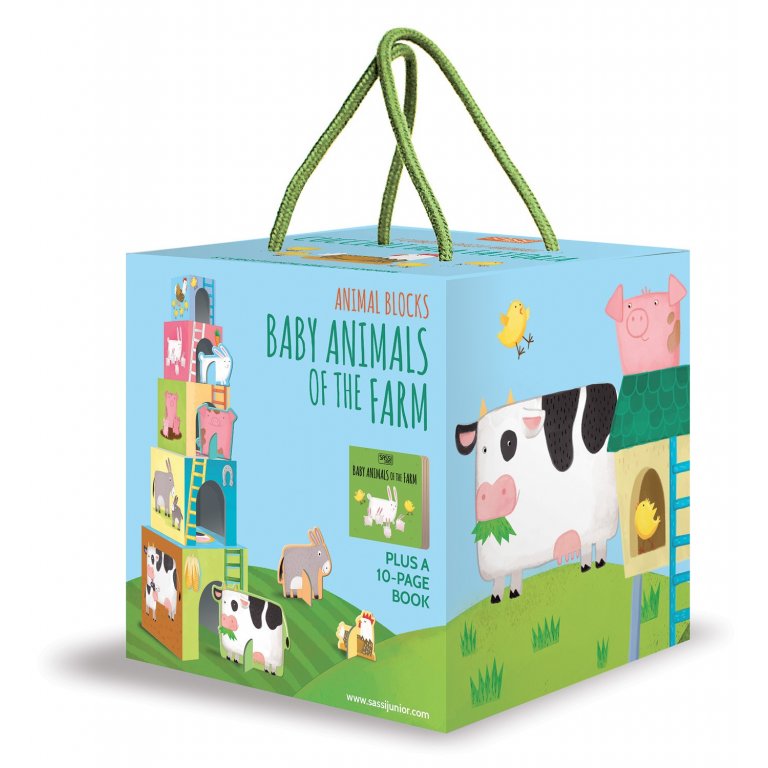 Sách - Animal Blocks: Baby Animals Of The Farm - Phương Nam Book |  