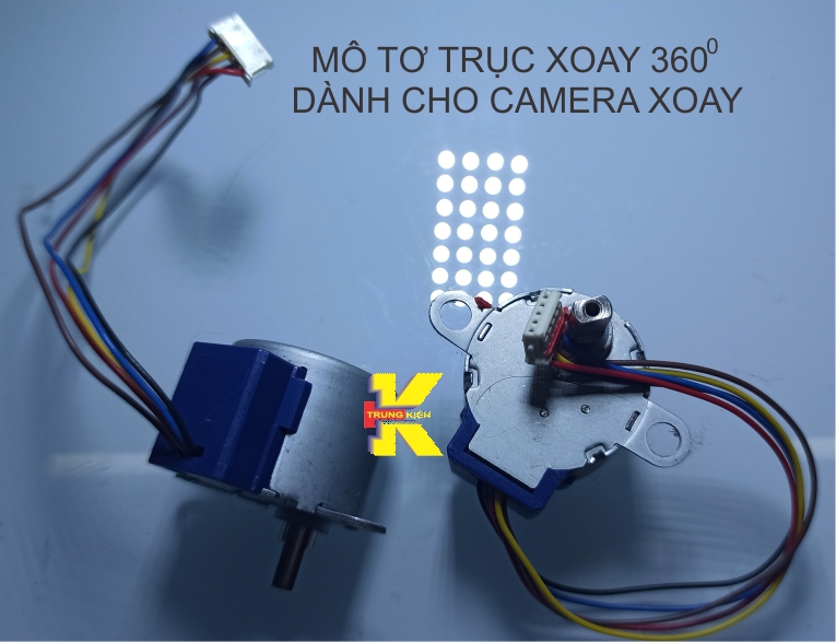 Môtơ giảm tốc quay quét cho Camera wifi