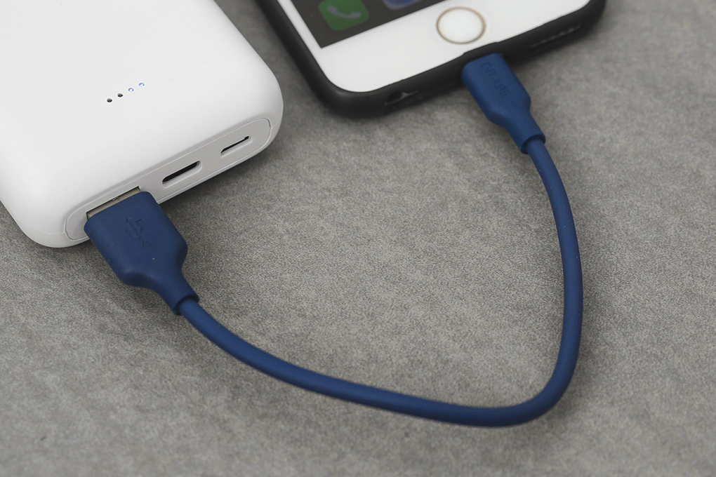 Dây sạc Iphone - Cáp Lightning 20cm AVA+ DR-L05(Like new)
