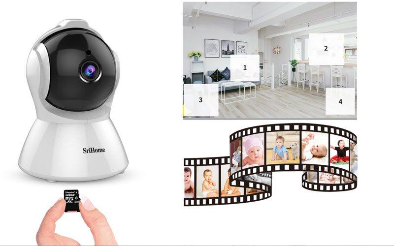 [ TẶNG THẺ NHỚ 64G YOOSEE ] Camera IP Srihome SH025 2.0Mpx kết nối WIFI