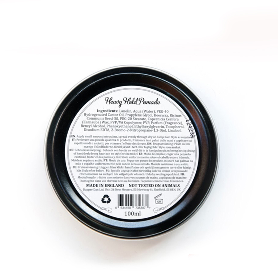 Sáp Vuốt Tóc Dapper Dan Heavy Hold Pomade 100ml