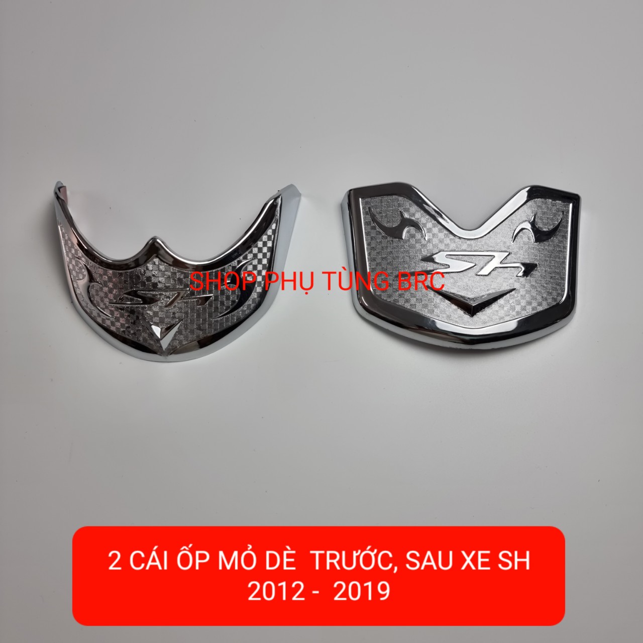 Phụ kiện ốp trang trí mạ CROM xe SH 2017 -  2019 ( Bán lẻ từng món. Shop uy tín, Hàng chất lượng, Giá tốt, Mua Ngay)