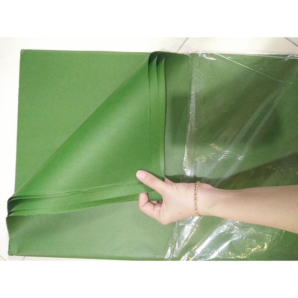 GIẤY MỸ THUẬT XANH LÀM LÁ