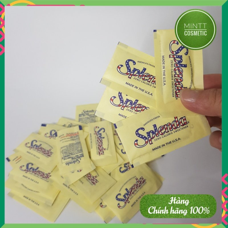 Combo 100 gói đường ăn kiêng Splenda