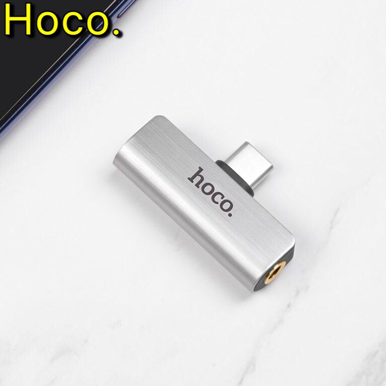 💦 Jack chuyển đổi Type C sang jack 3.5 Hoco LS26 chính hãng