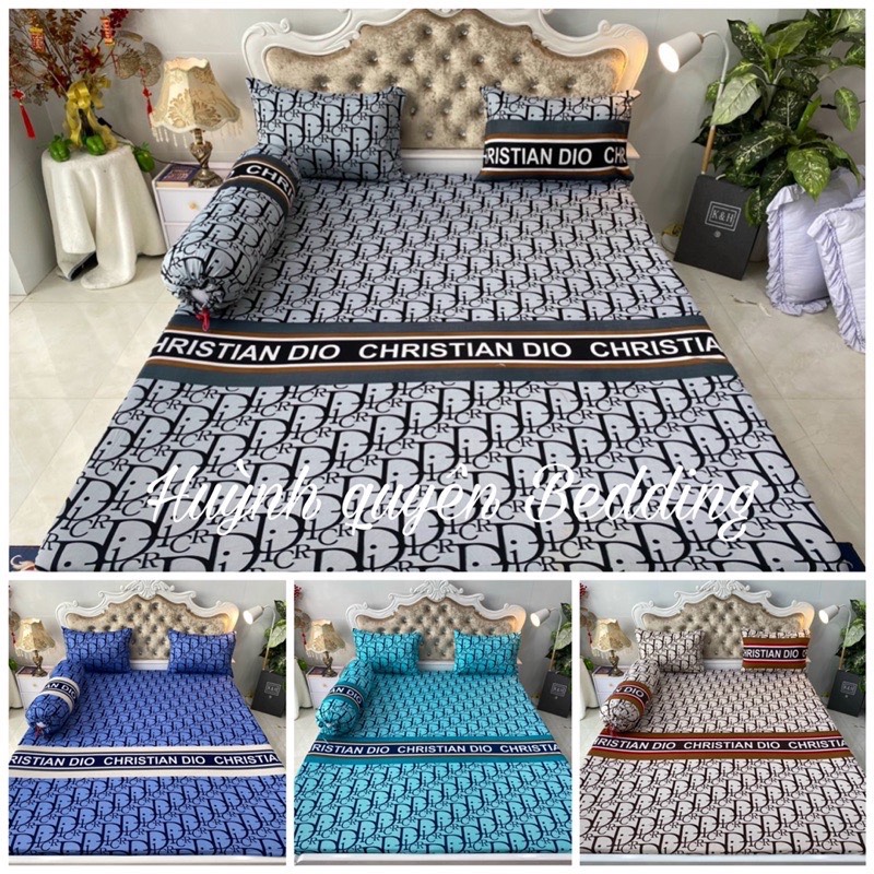 TRỌN BỘ DRAP GA THUN HÀN (M8*2M NỆM 5-15CM) CÓ MỀN