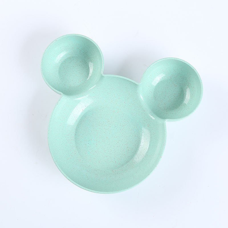 Bát ăn dặm lúa mạch hình chuột MICKEY, bát ăn cơm cho bé kiểu dáng dễ thương