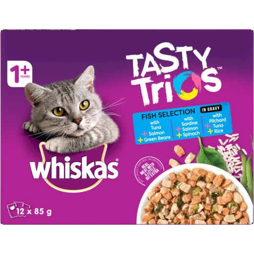 [1.2kg] Hạt Whiskas Cho Mèo Trưởng Thành - Vị Cá Thu