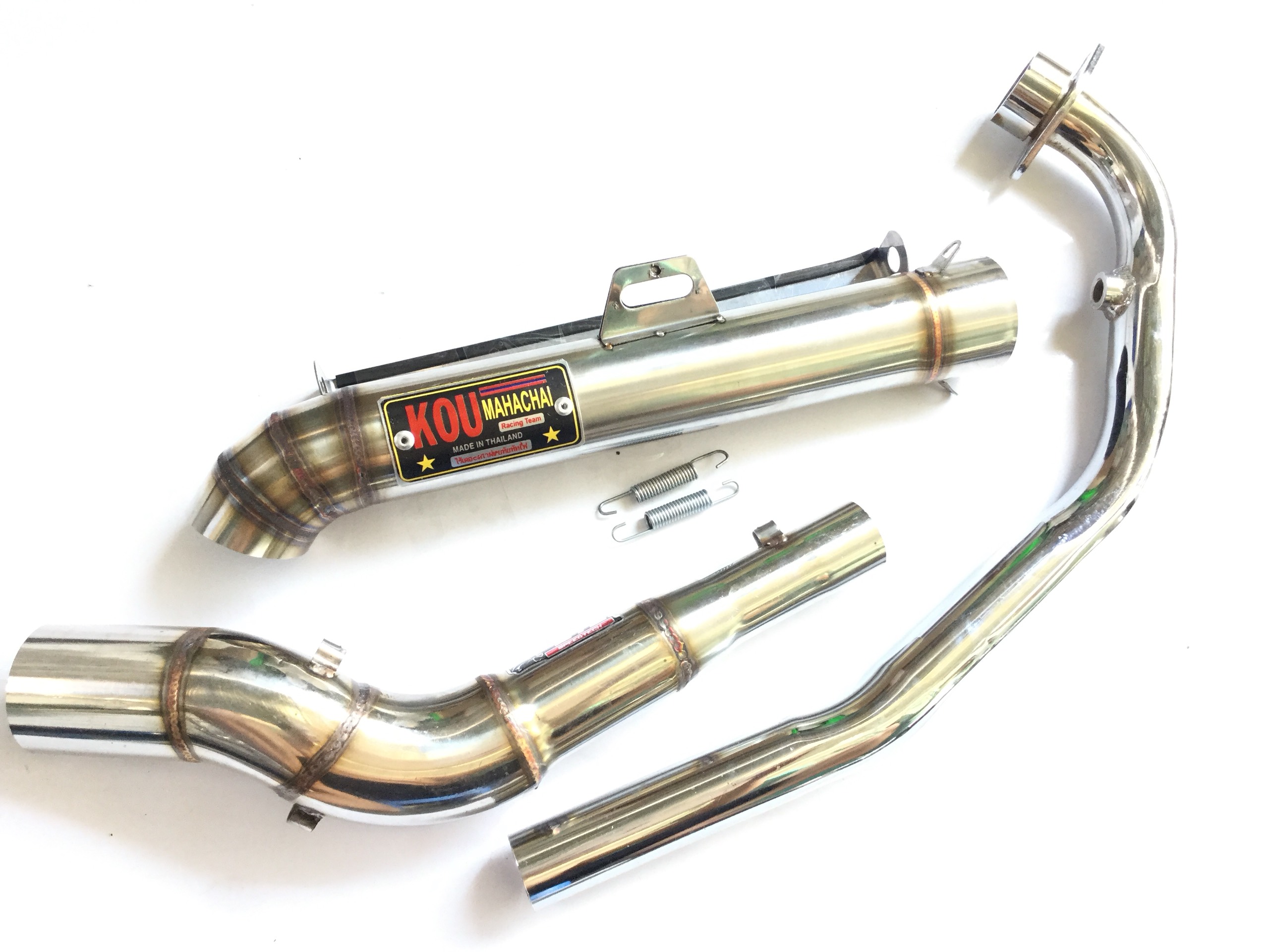Pô KOU 304 - Cổ 2 Khúc Cong Satria - GSX - Raider ...