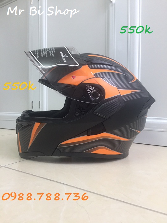 Mũ Bảo Hiểm GXT 902 lật hàm 2017