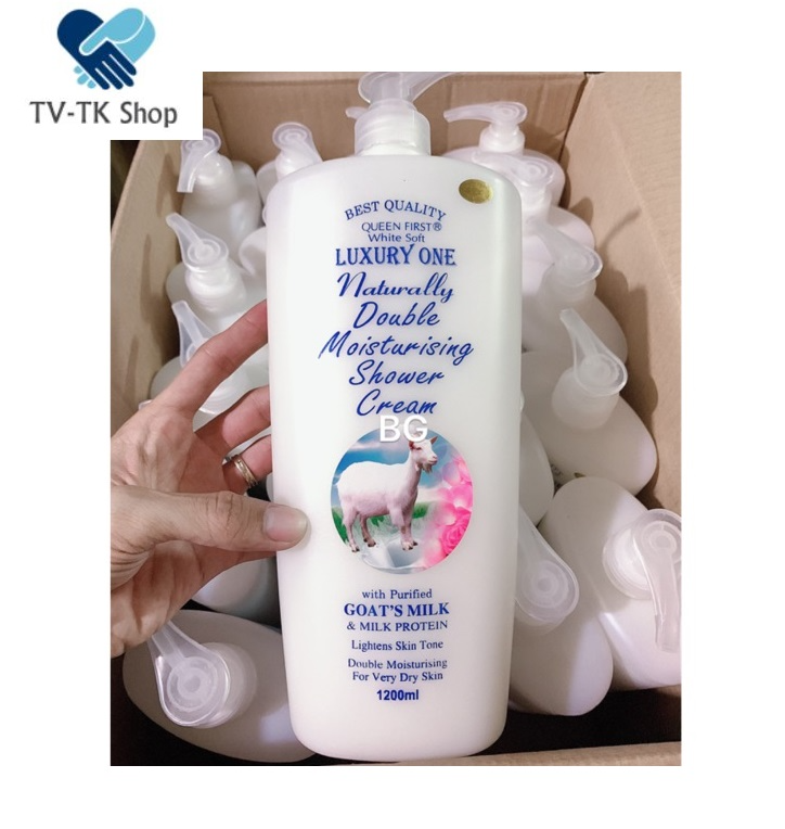 Sữa Tắm Dê Luxury One 1200ml - Mẫu mới