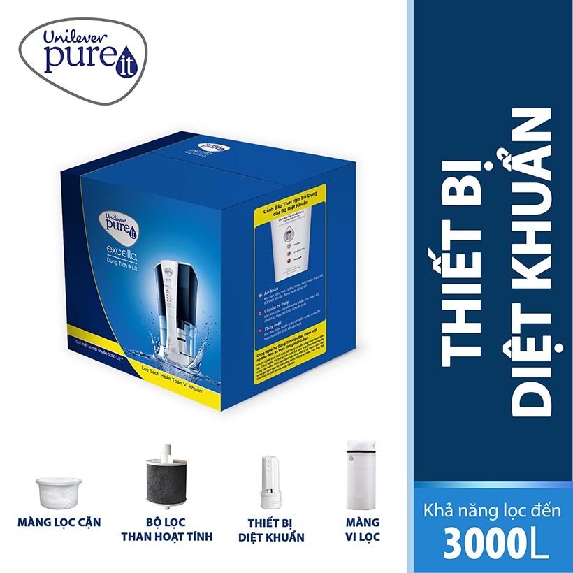 Máy lọc nước Unilever Pureit Excella 9L