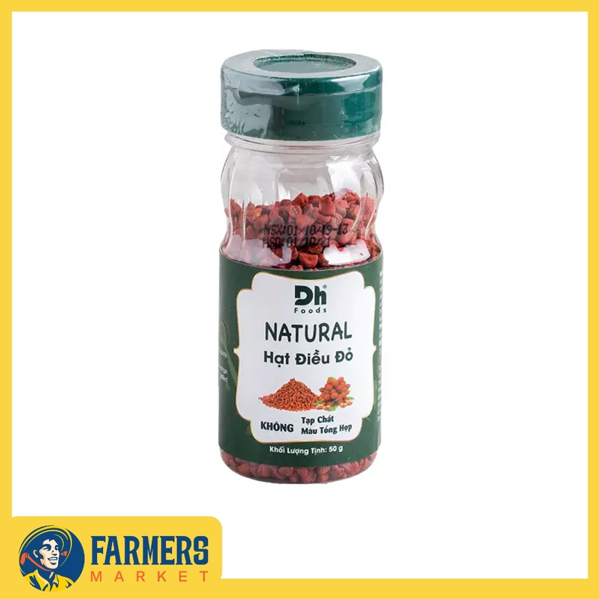 [Giao hàng toàn quốc] Hạt Điều Đỏ Natural Dh Foods (50G)