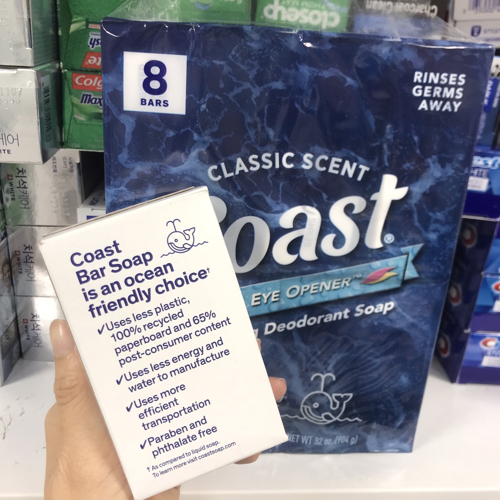 Combo 2 Cục Xà Bông Cục Coast Classic Scent 113g