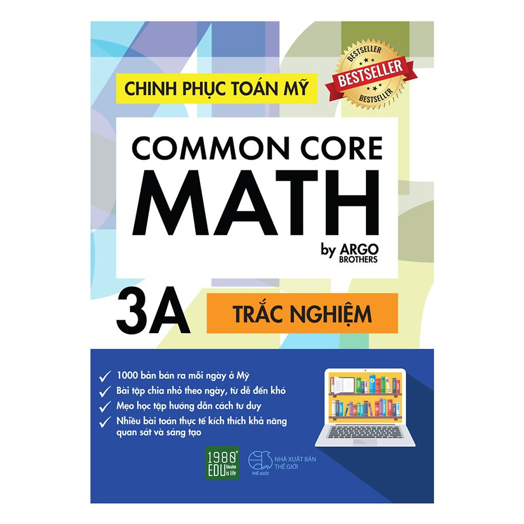 Sách - Common Core Math - Chinh Phục Toán Mỹ 3A