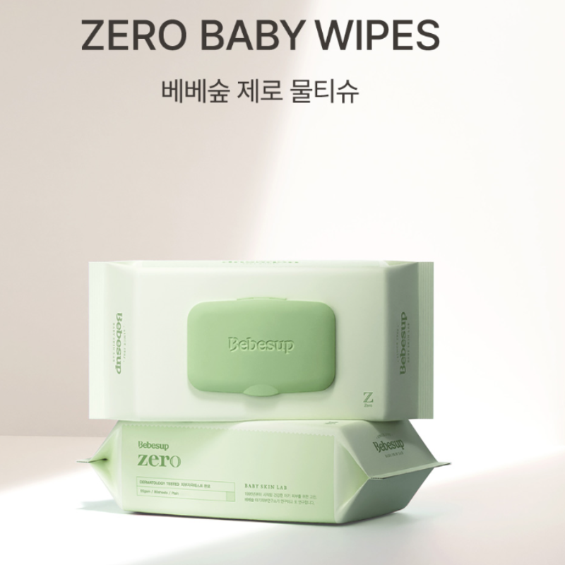 Combo 5 Pack wet paper towel Korean for newborn baby-Zero80