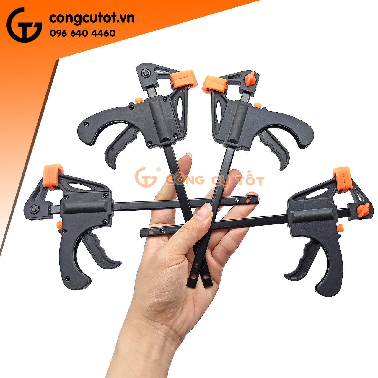 Combo 4 chiếc cảo kẹp nhanh độ mở 103mm