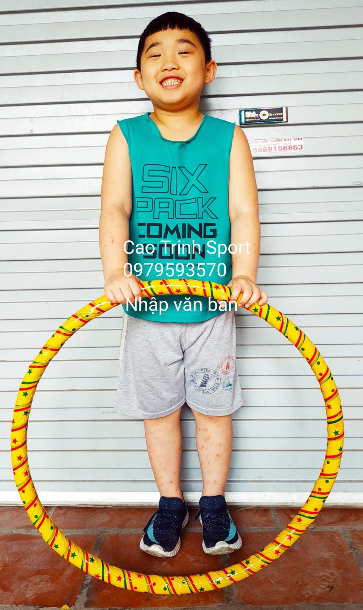 Vòng lắc eo trẻ em bằng mây tự nhiên - Giảm eo, giảm cân, hỗ trợ vận động cho trẻ