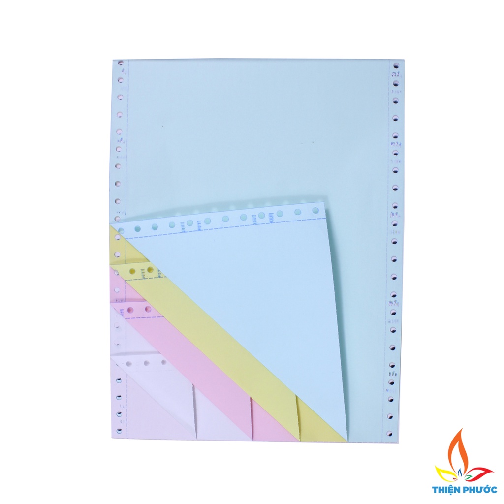 Giấy in liên tục 1liên 2 liên 3 liên chia 2 THIỆN PHƯỚC