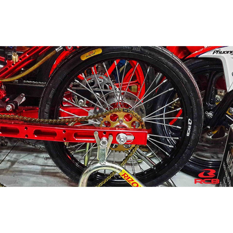 [HCM]vành niềng xe máy RCB 1.2 - 1.4 -1.6 -1.85 - 2.15- 2.50 - 3.0 - 3.50 / 14 inches & 17 inches chính hãng màu đen màu bạc