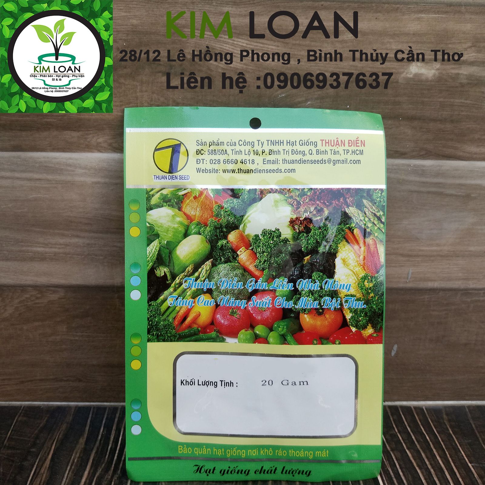Hạt giống rau mầm (Tân Tây Lan) Thuận Điền gói 20g