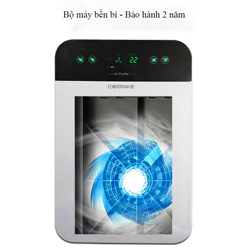 Máy lọc không khí HR-883 công nghệ lọc 5 lớp tạo ion âm, công nghệ lọc HEPA kết hợp than hoạt tính có điều khiển từ xa tiện dụng Bảo hành 2 năm lỗi đổi mới trong 7 ngày
