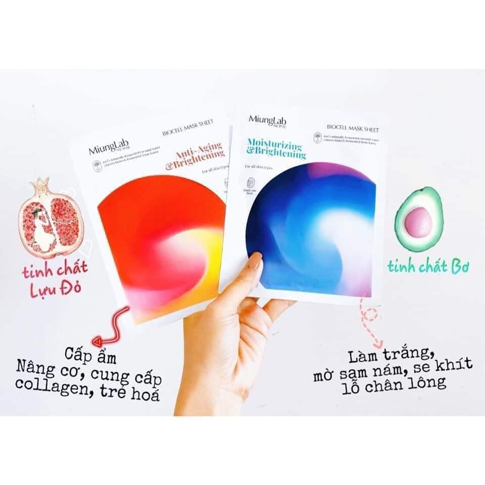 Mặt Nạ Dưỡng Da Miung Lab 7 Miếng Chính Hãng