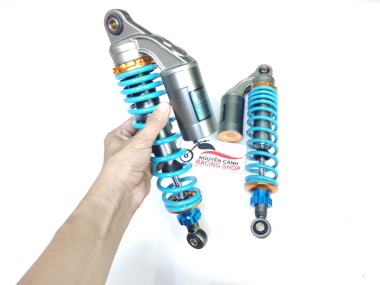 phuộc sau xe wave nitron bình dầu