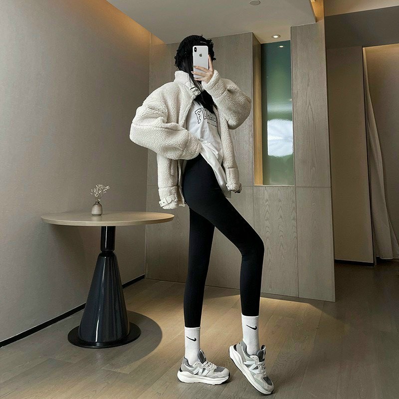 [FREESHIP]quần legging nữ cạp chữ umi dày dặn co dãn 4 chiều